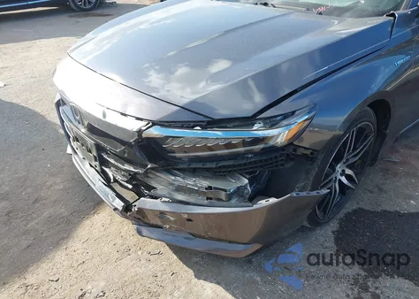 2021 Honda Accord Hybrid Touring из США, поврежденный, VIN 1HGCV3F92MA001514